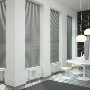 Fauxwood blinds at Direct Blinds Cork