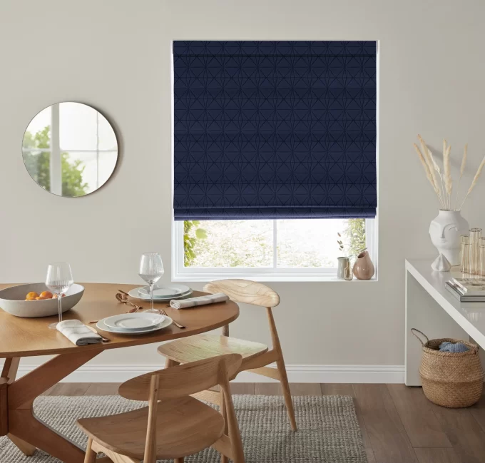Astrid Indigo - Roman Blind