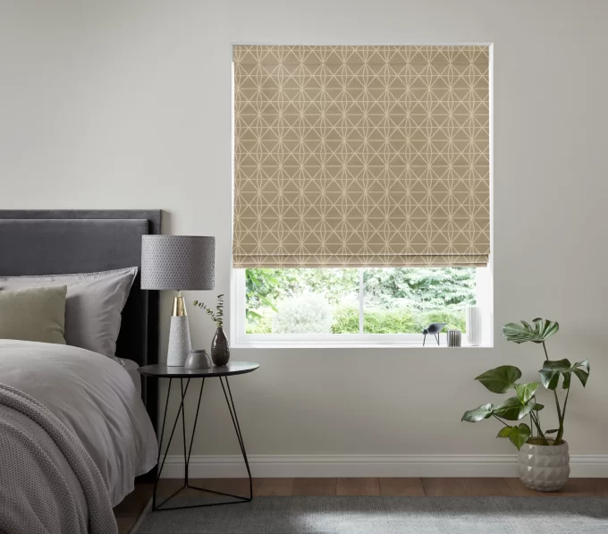 Astrid Caramel - Roman Blind