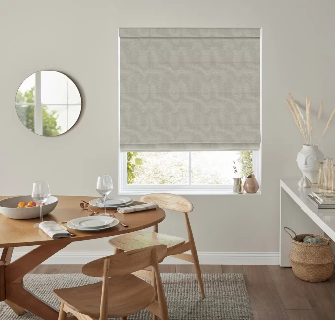 Frida Oatmeal - Roman Blind